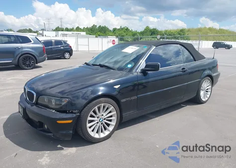 2005 BMW 330Ci из США, поврежденный, VIN WBABW53495PL53285